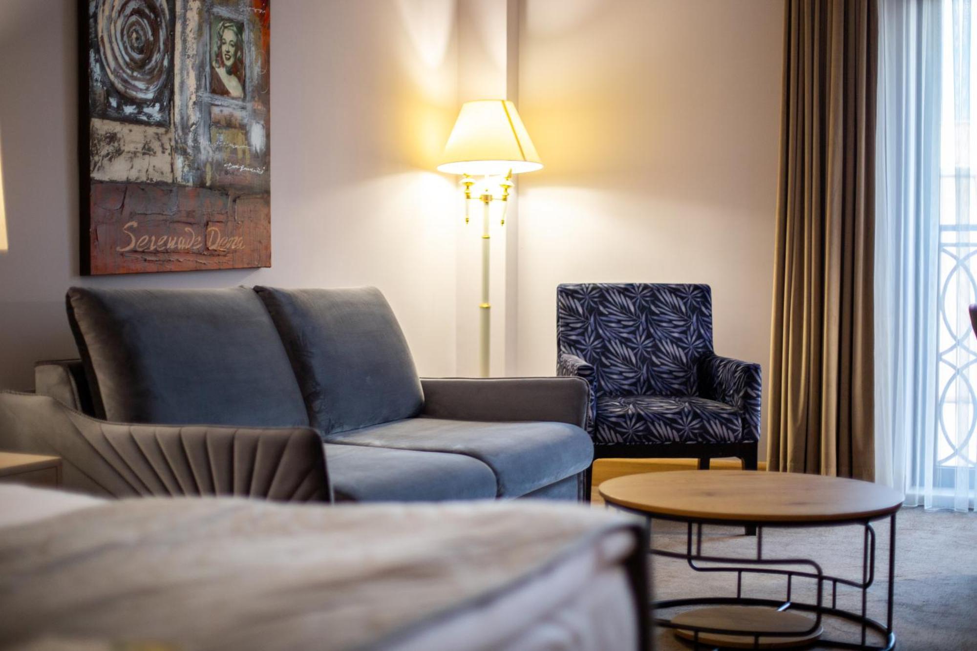 A Hoteli - Hotel Park Vrnjacka Banja Exterior photo A living room at the hotel